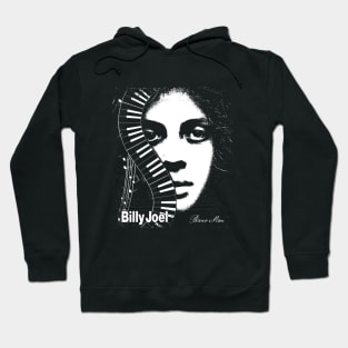 billy  Joel  vintage piano Hoodie